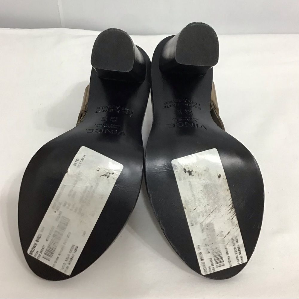 Vince Nelia Color Block High Heel Open Toe Open H… - image 6